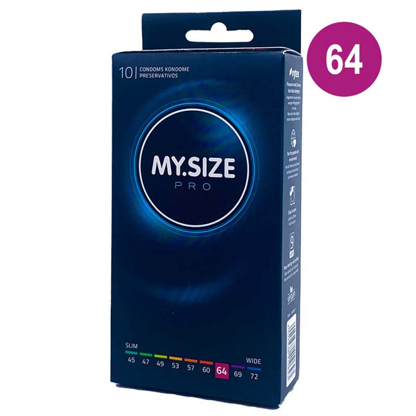 MySize Pro Talla 64 caja 10 uds - MySize - Comprar preservativos o condones