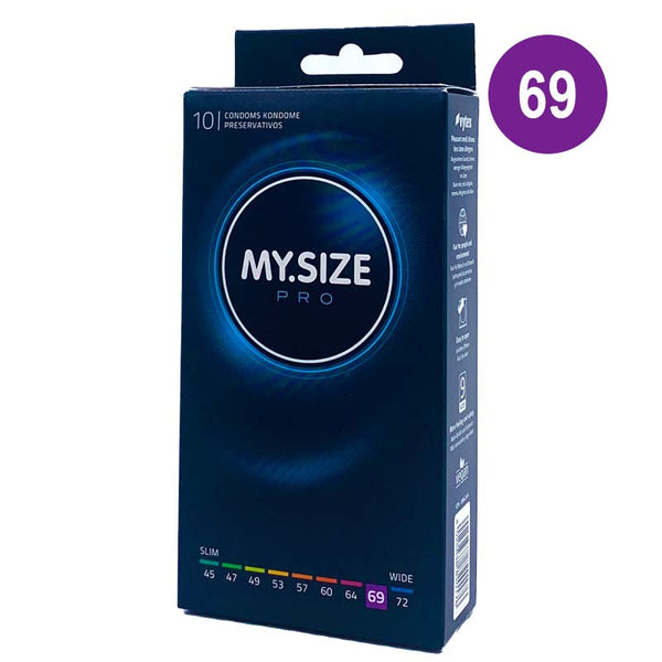 MySize Talla 69 Pro caja 10 uds - MySize - Comprar preservativos o condones