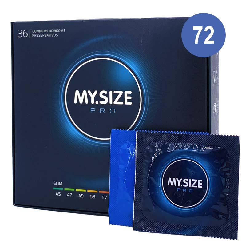 MySize Pro Talla 72 caja de 36 uds - MySize - Comprar preservativos o condones