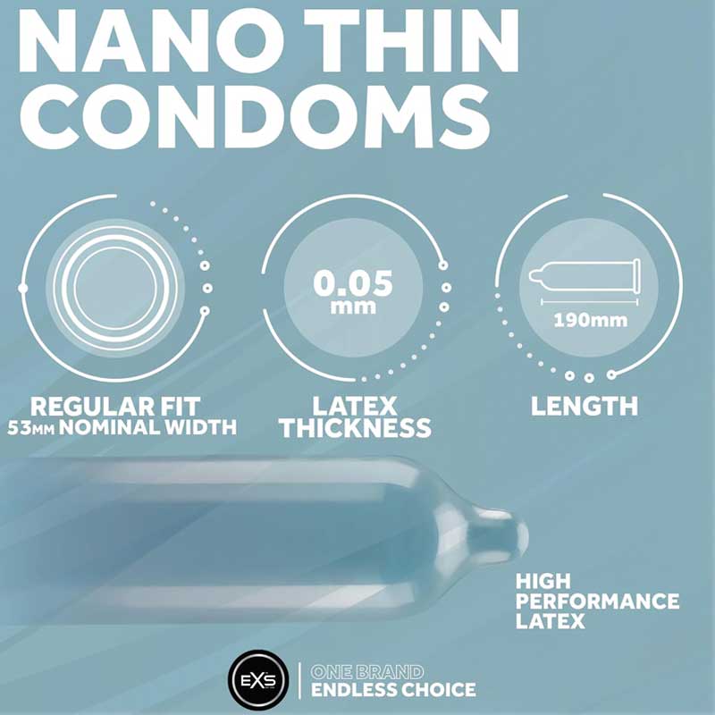 Nano Thin 12 uds - EXS - Comprar preservativos o condones (3)