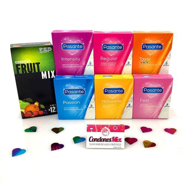 CM Nuevo!!! Descubre la gama de la prestigiosa marca britanica en este pack de 27 preservativos disfruta de la variedad! Todo ello a un precio promocional inmejorable. Pack Ahorro Pasante