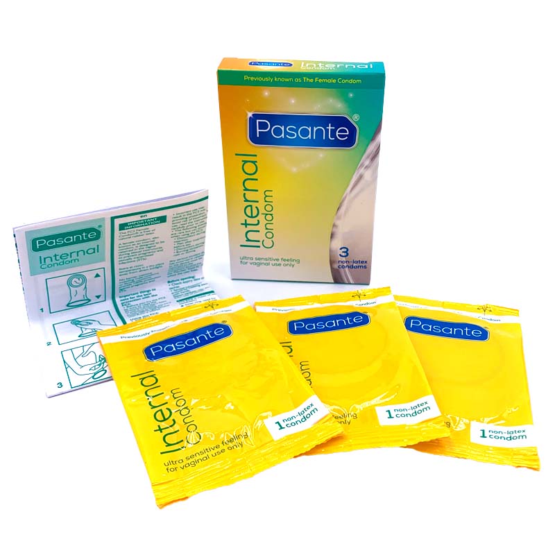 Condones Femeninos 3 uds - Pasante - Comprar preservativos o condones (2)