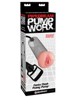Pipedream Bomba de ereccion con vagina de la sub marca Pump Worx de Pipedream PD3289-00 Bomba de ereccion con vagina