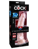 Kingcock Dildo Triple Densidad 8 - Pipedream - Dildos o Consoladores (6)