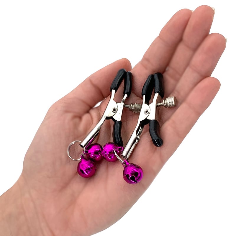 Pinzas para pezones - WhitePleasures - Kits para BDSM