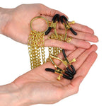 Pinzas Para Pezones Y Clitoris Dorado - Kink - Kits para BDSM (3)