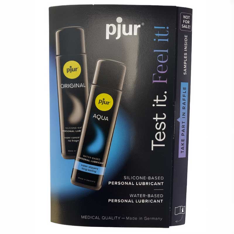 Regalo 2 Monodosis Pjur Original y Pjur Aqua