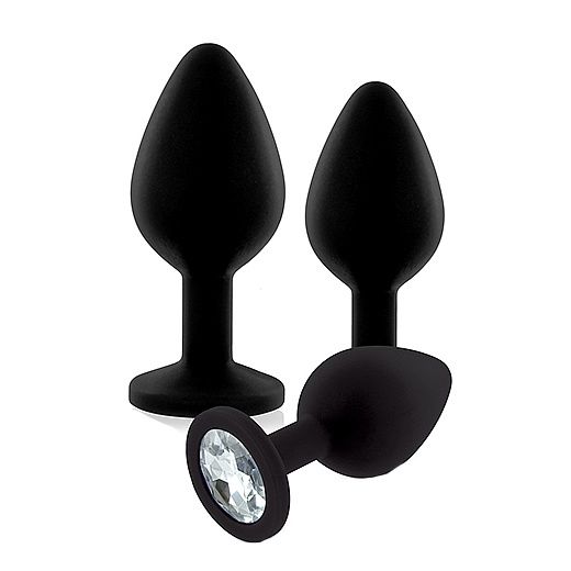 CM Set de plugs anales para practicar sexo anal de forma más placentera. Suaves, lisos y no porosos, perfectos acompañantes en tus relaciones. Booty Plug