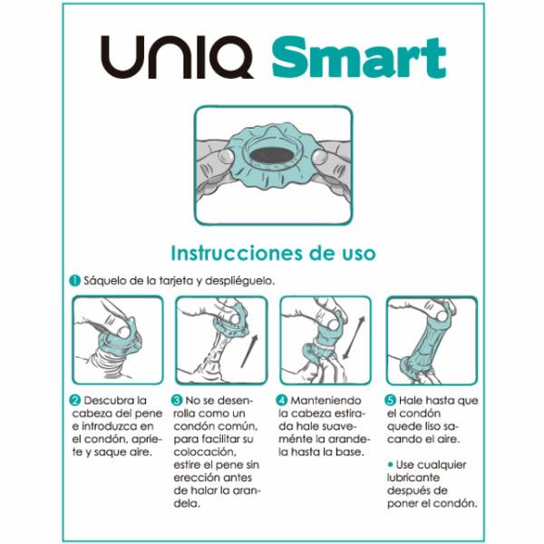 Unique Pre-Erección sin látex 3 uds