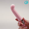Mini Vibrador Curvo Punto G Mellow Gee rosa – vídeo 1