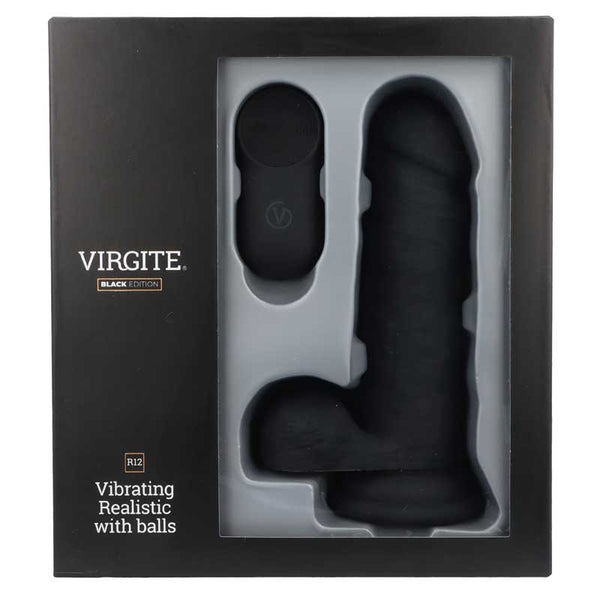 Virgite Vibrador Realista R12 Negro