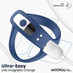 Rank Anillo Doble Vibrador con App - Intoyou App Series - Anillo vibrador para el pene (con y sin vibración) (8)