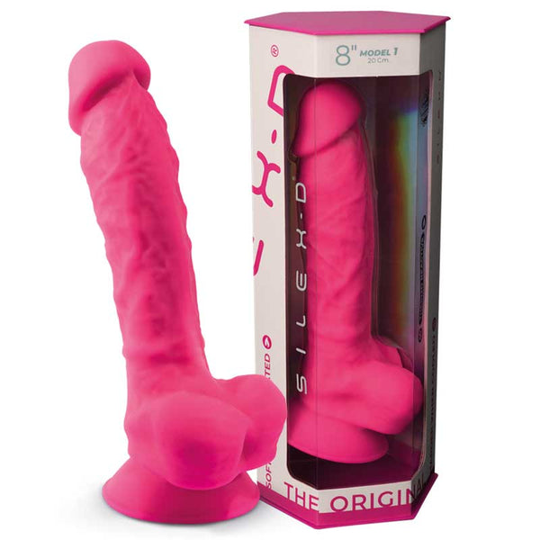 Dildo Dual Density Rosa 20 cm - Silexd - Dildos o Consoladores