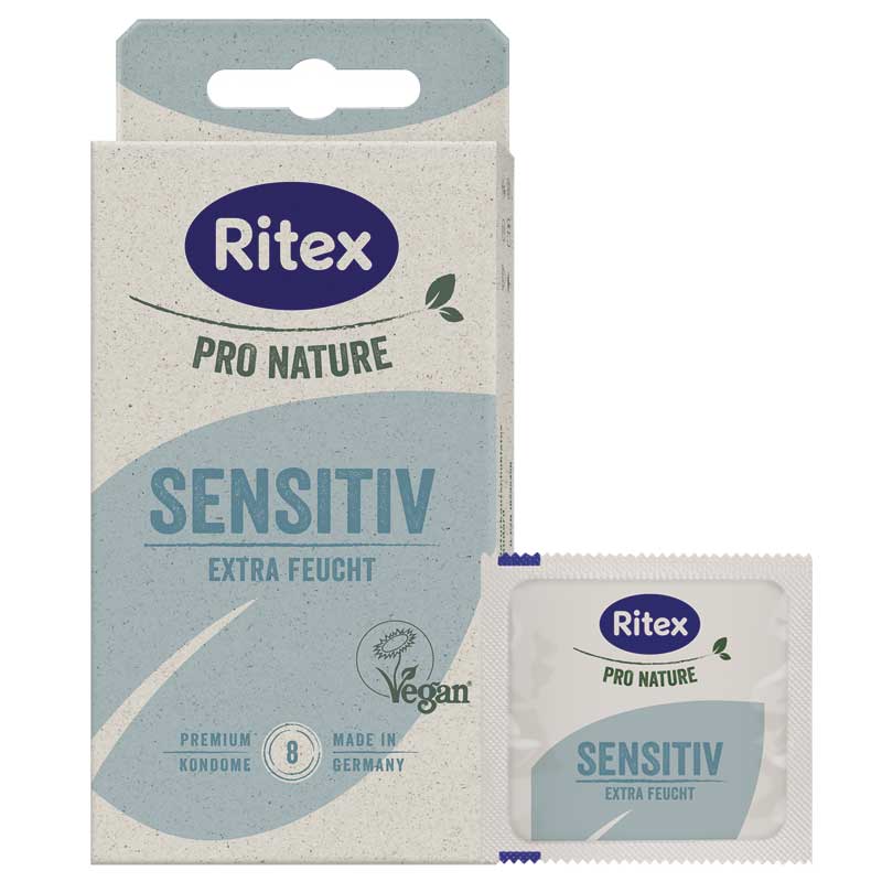 Preservativos Pro Sensitiv 8 uds - RITEX - Preservativos