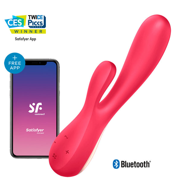Satisfyer Mono flex rojo con app - Satisfyer - Vibradores