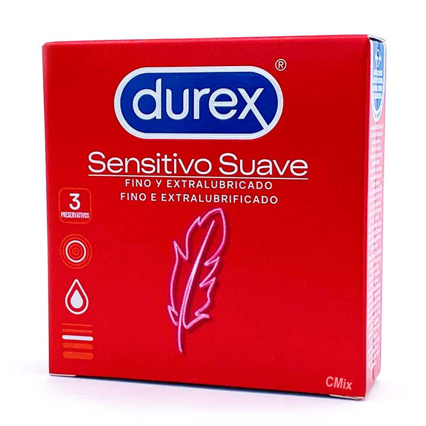 Durex Sensitivo Suave 3 uds - Durex - Comprar preservativos o condones