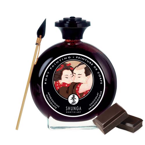 Shunga Pintura Corporal Chocolate - Shunga - Tangas Comestibles Bragas y chuches