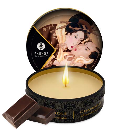 Vela de masaje Excitation - Shunga - Velas para masajes eróticos Shunga y más