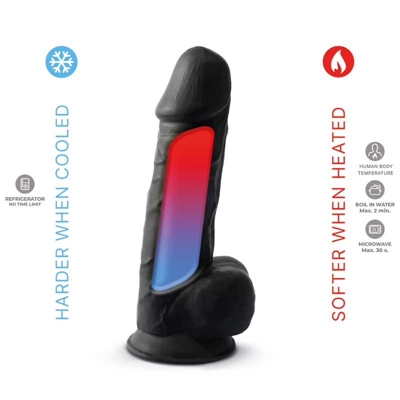 Dildo Dual Density 21,5 cm (4)
