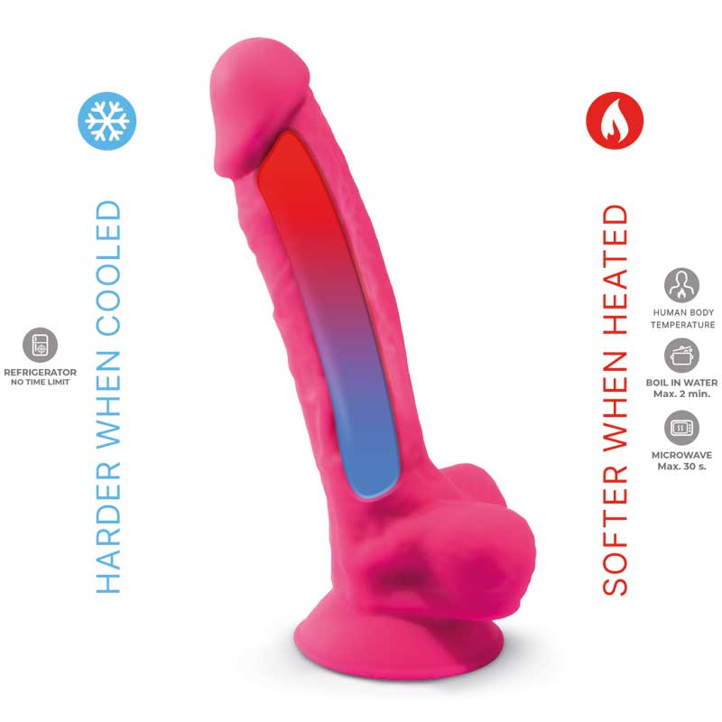 Dildo Dual Density 23 cm - Silexd - Dildos o Consoladores (3)