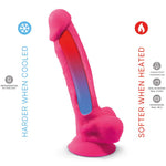 Dildo Dual Density Rosa 20 cm - Silexd - Dildos o Consoladores (5)
