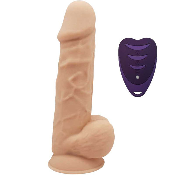 Vibrador Realista Control Remoto 21.5 cm - Silexd - Vibradores