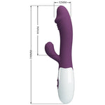 Snappy Morado Vibrador multifunción - PrettyLove - Vibradores (7)