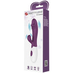 Snappy Morado Vibrador multifunción - PrettyLove - Vibradores (10)