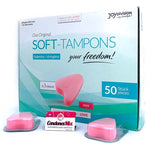 Caja 50 tampones suaves mini - JoyDivision - Relaciones sexuales con la menstruación