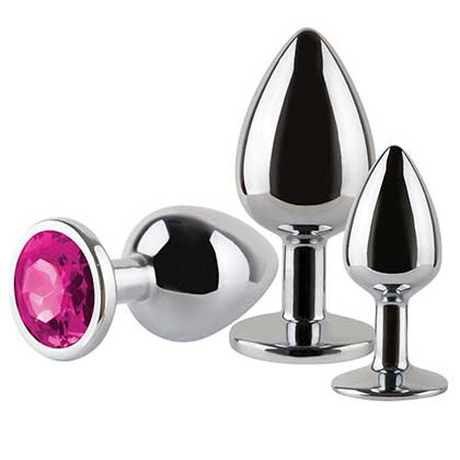 Kit Metal MAX Rosa - S Pleasures - Plugs anales