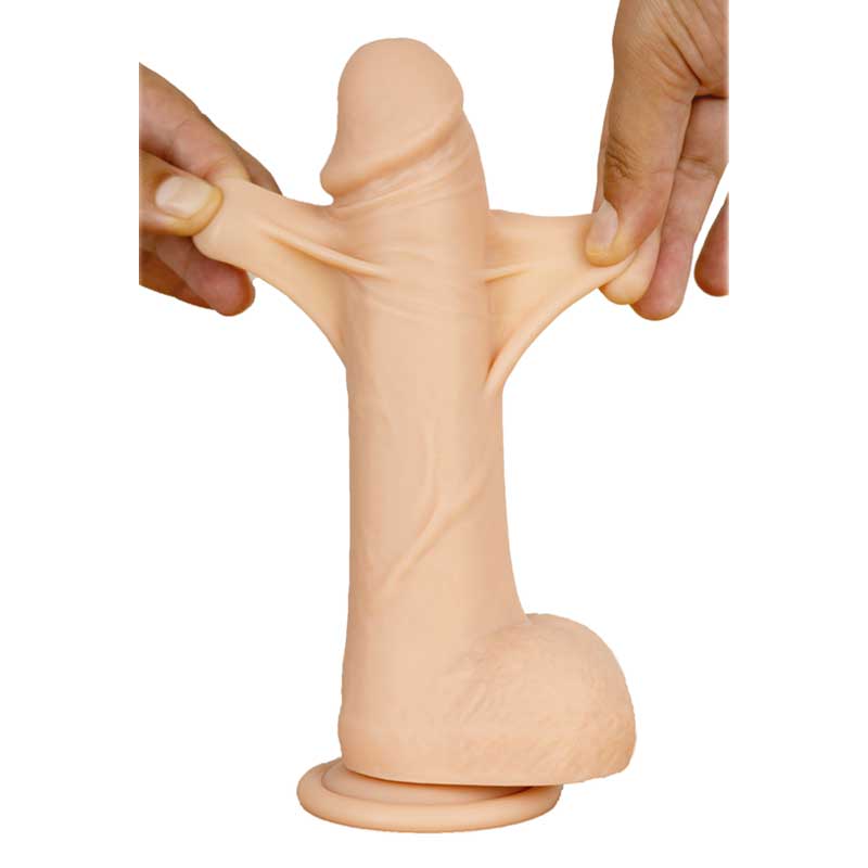 Dildo Piel Deslizante Ricardo 25 cm
