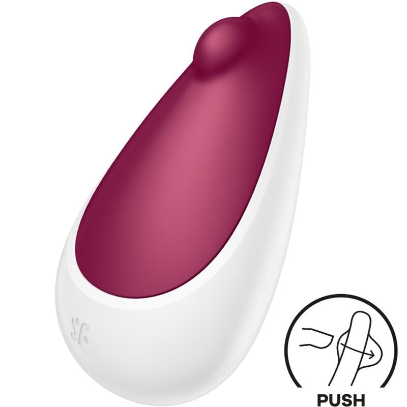 Spot on 3 Estimulador de clítoris rojo - Satisfyer - Vibradores (1)