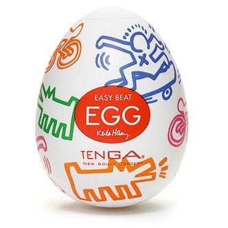 Tenga Egg Keith Haring Street Huevo masturbador - Tenga - Masturbadores masculinos