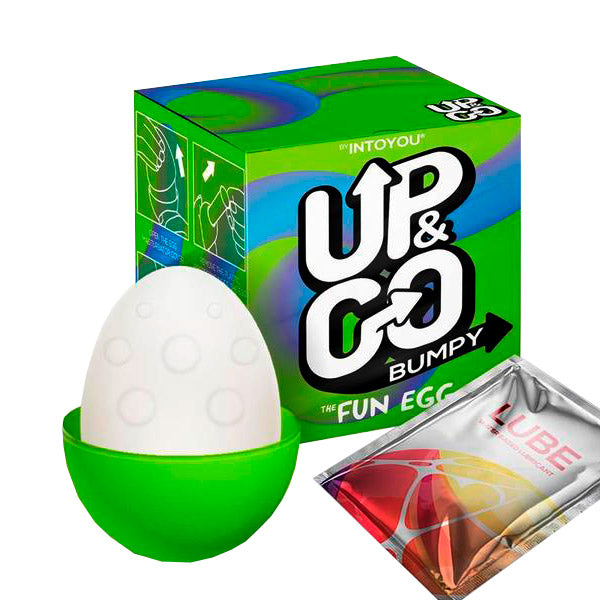 Huevo Masturbador Bumpy - UpAndGo - Masturbadores masculinos