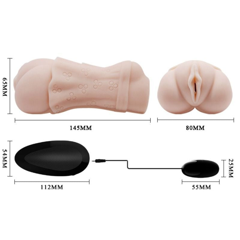 Vagina Water Skin con vibración - Crazy Bull - Masturbadores masculinos (8)