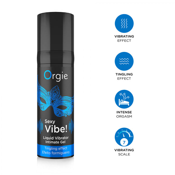 Sexy Vibe Vibrador Liquido 15 Ml - Orgie - Estimulantes sexuales