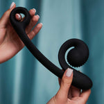 Vibrador Multiacción Snail Vibe Curve Negro - Snail Vibe - Vibradores (7)