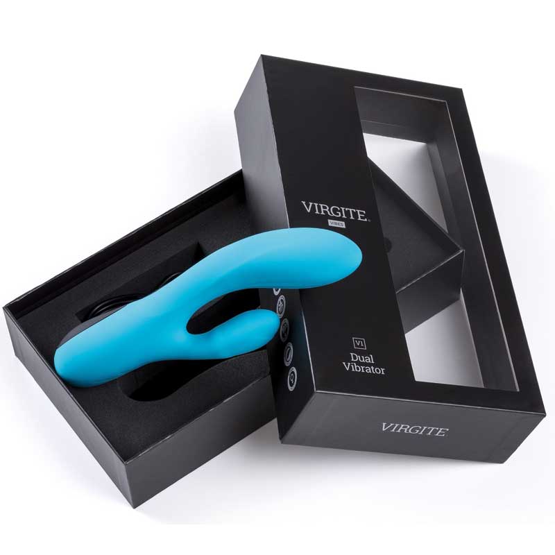Vibrador Conejito V1 Azul - Virgite - Vibradores (3)