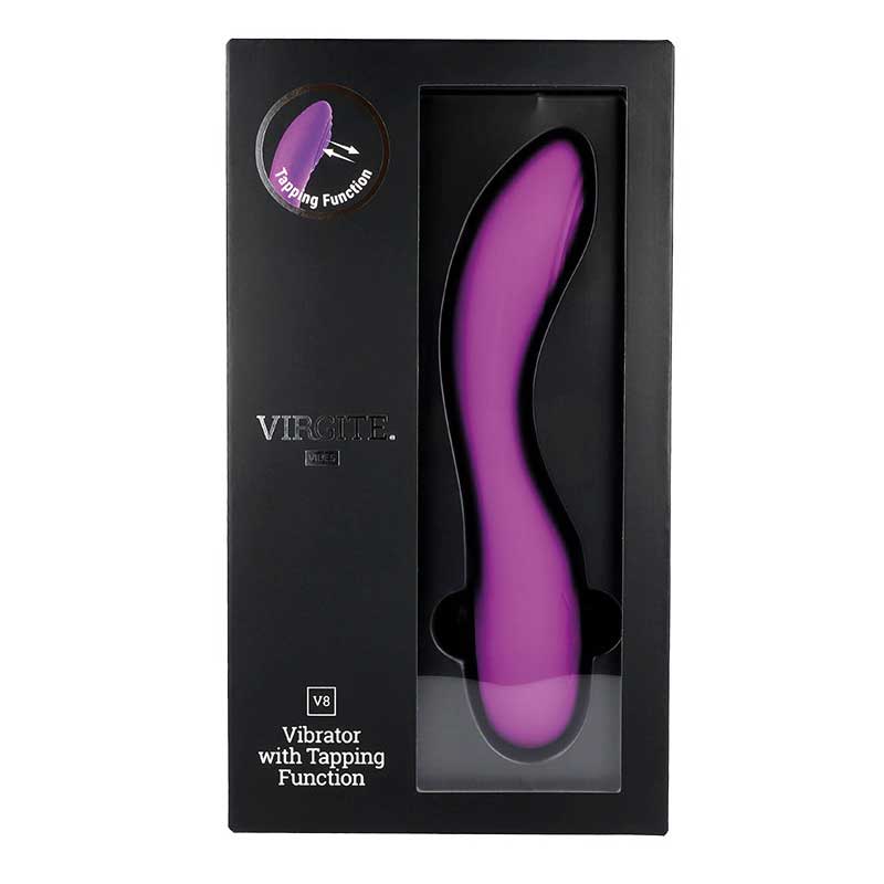 Vibrador Tapping V8 Morado - Virgite - Vibradores (3)