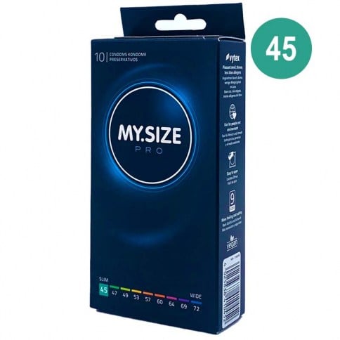 MySize Pro Talla 45 caja 10 Uds 0
