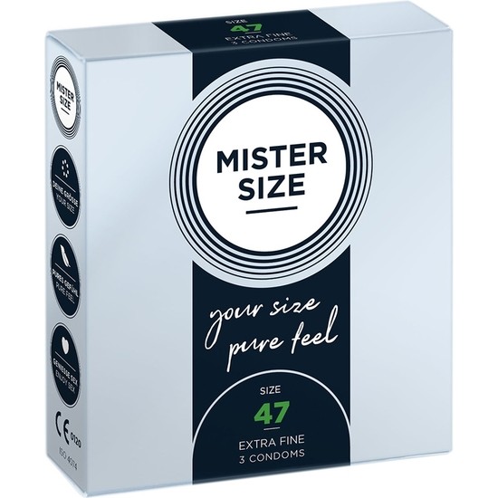  . Mister Size Talla 47 caja 3 uds 0 . 
